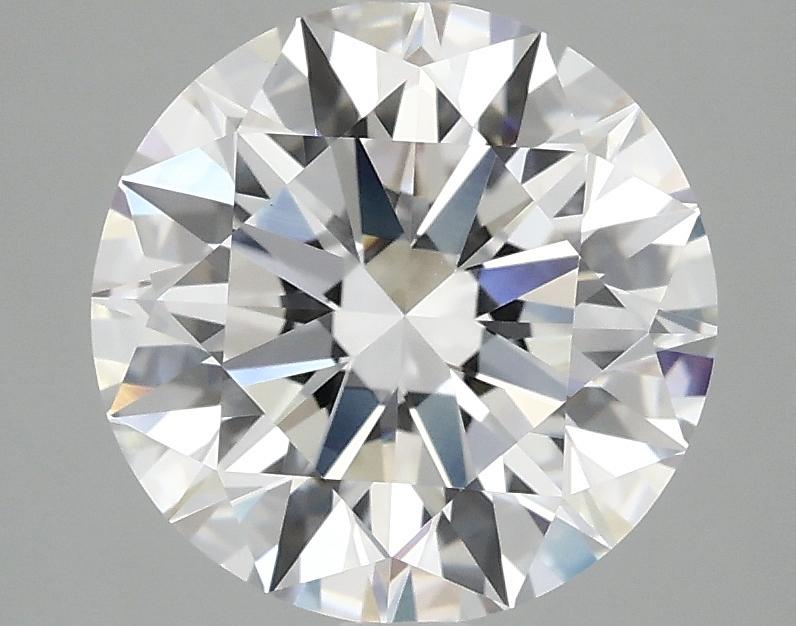3.09 Carat Round Shaped Ideal Cut VVS2 IGI Certified Lab Grown Diamond