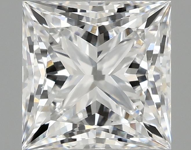 1.06 Carat Princess Shaped Ideal Cut VVS2 IGI Certified Lab Grown Diamond