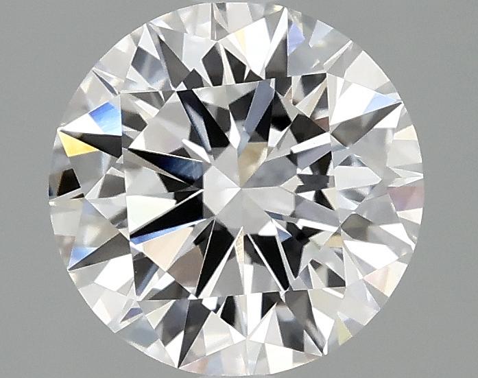 2.03 Carat Round Shaped Excellent Cut VVS2 IGI Certified Lab Grown Diamond