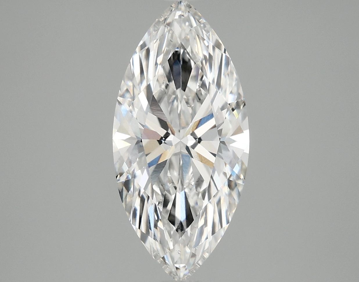 2.59 Carat Marquise Shaped Excellent Cut VS1 IGI Certified Lab Grown Diamond