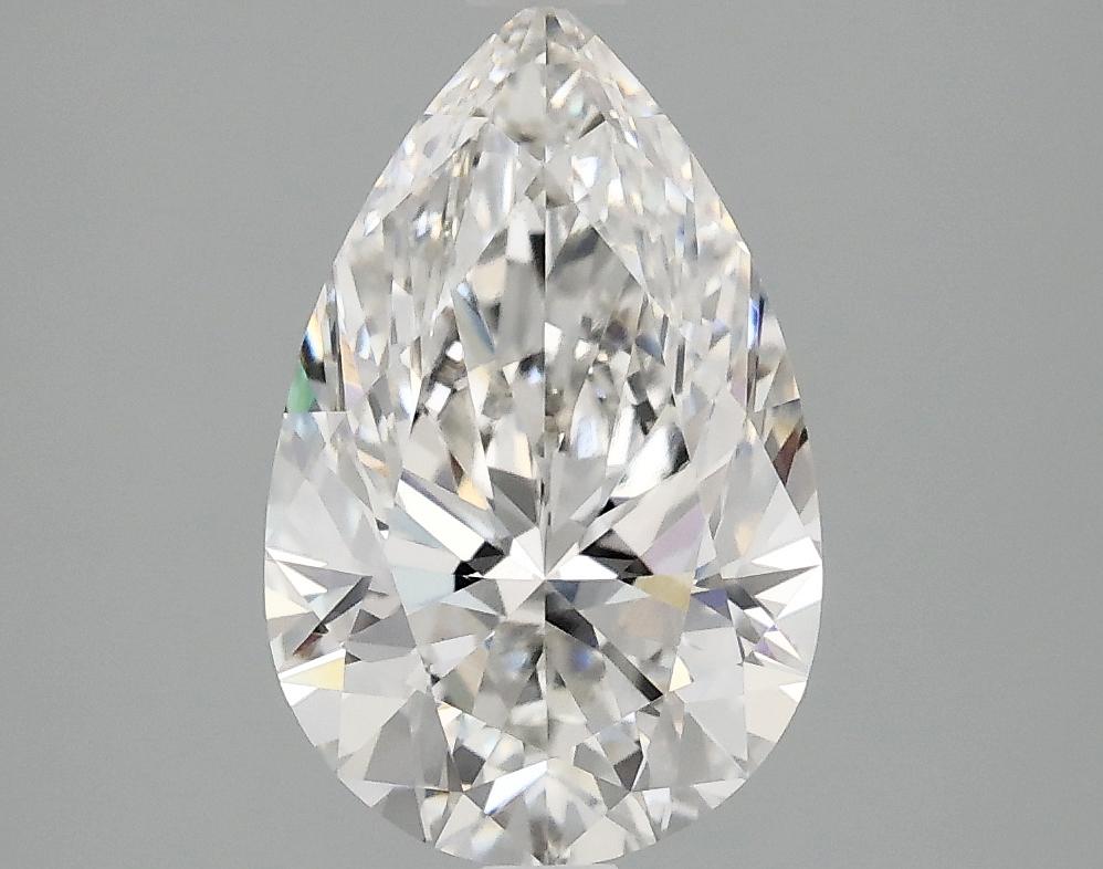 2.42 Carat Pear Shaped Ideal Cut VVS2 IGI Certified Lab Grown Diamond