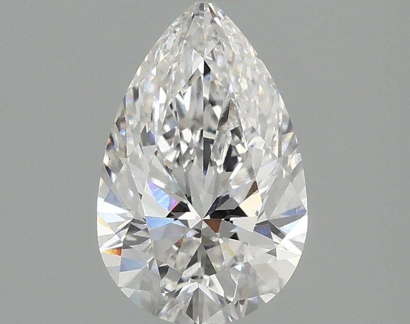 1.54 Carat Pear Shaped Ideal Cut VVS1 IGI Certified Lab Grown Diamond