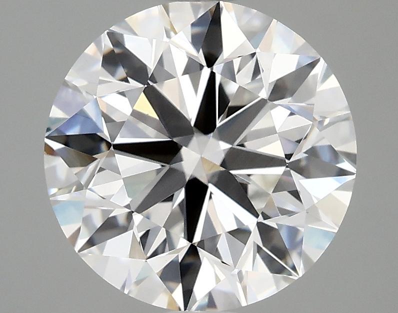 3.01 Carat Round Shaped Excellent Cut VVS2 IGI Certified Lab Grown Diamond