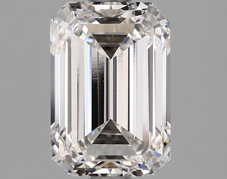 1.98 Carat Emerald Shaped Ideal Cut VVS2 IGI Certified Lab Grown Diamond
