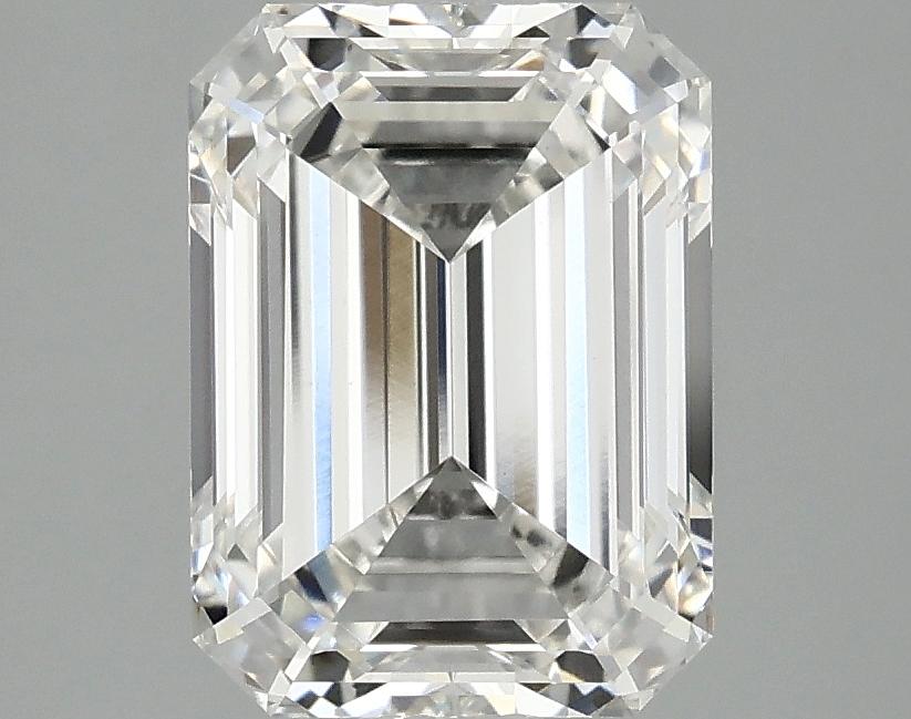 3.1 Carat Emerald Shaped Excellent Cut VVS2 IGI Certified Lab Grown Diamond