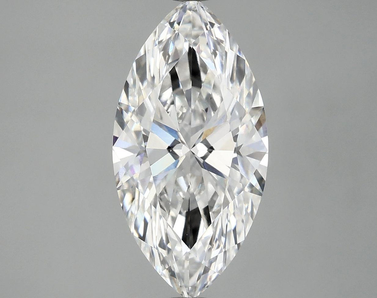 3.06 Carat Marquise Shaped Ideal Cut VVS2 IGI Certified Lab Grown Diamond