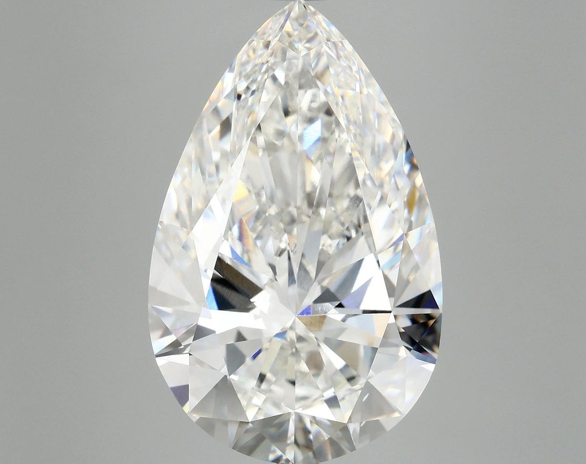 10.33 Carat Pear Shaped Ideal Cut VS2 IGI Certified Lab Grown Diamond
