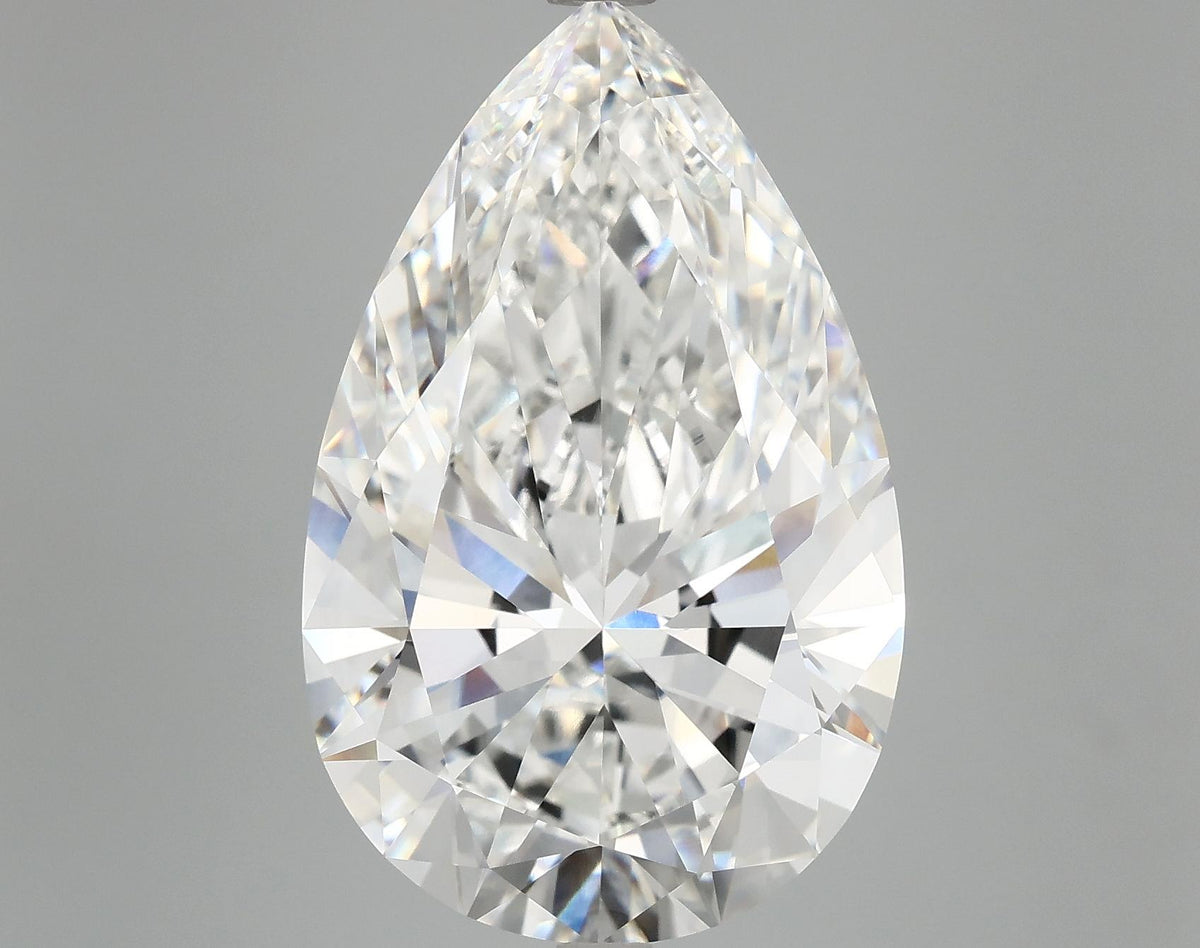 10.97 Carat Pear Shaped Ideal Cut VVS2 IGI Certified Lab Grown Diamond