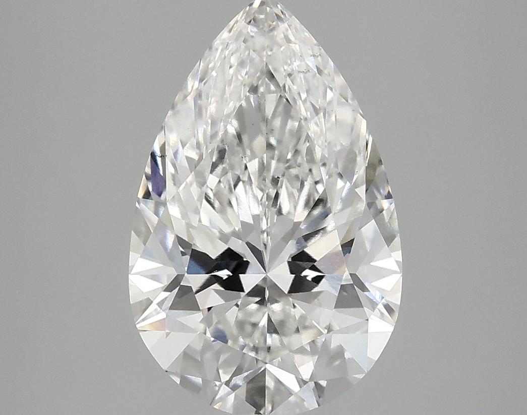 3.08 Carat Pear Shaped Ideal Cut VS2 IGI Certified Lab Grown Diamond