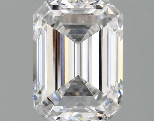 0.98 Carat Emerald Shaped Excellent Cut VVS2 IGI Certified Lab Grown Diamond