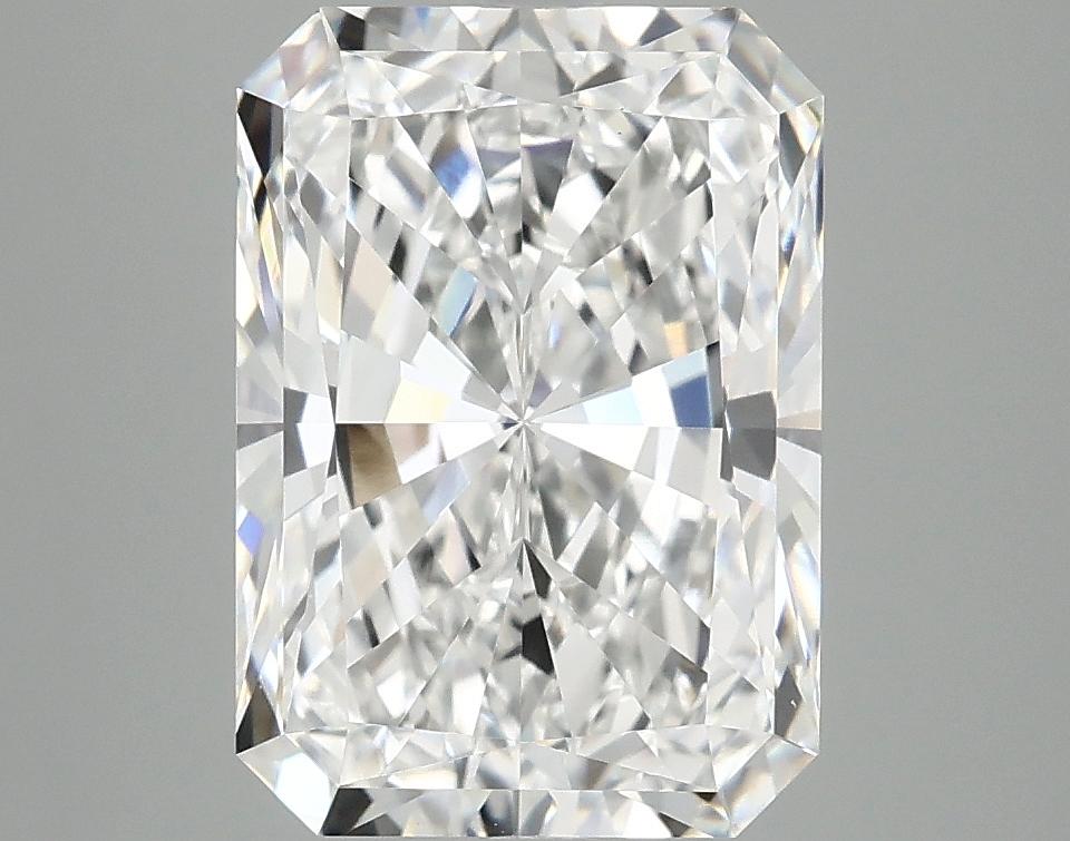 3.93 Carat Radiant Shaped Ideal Cut VVS2 IGI Certified Lab Grown Diamond