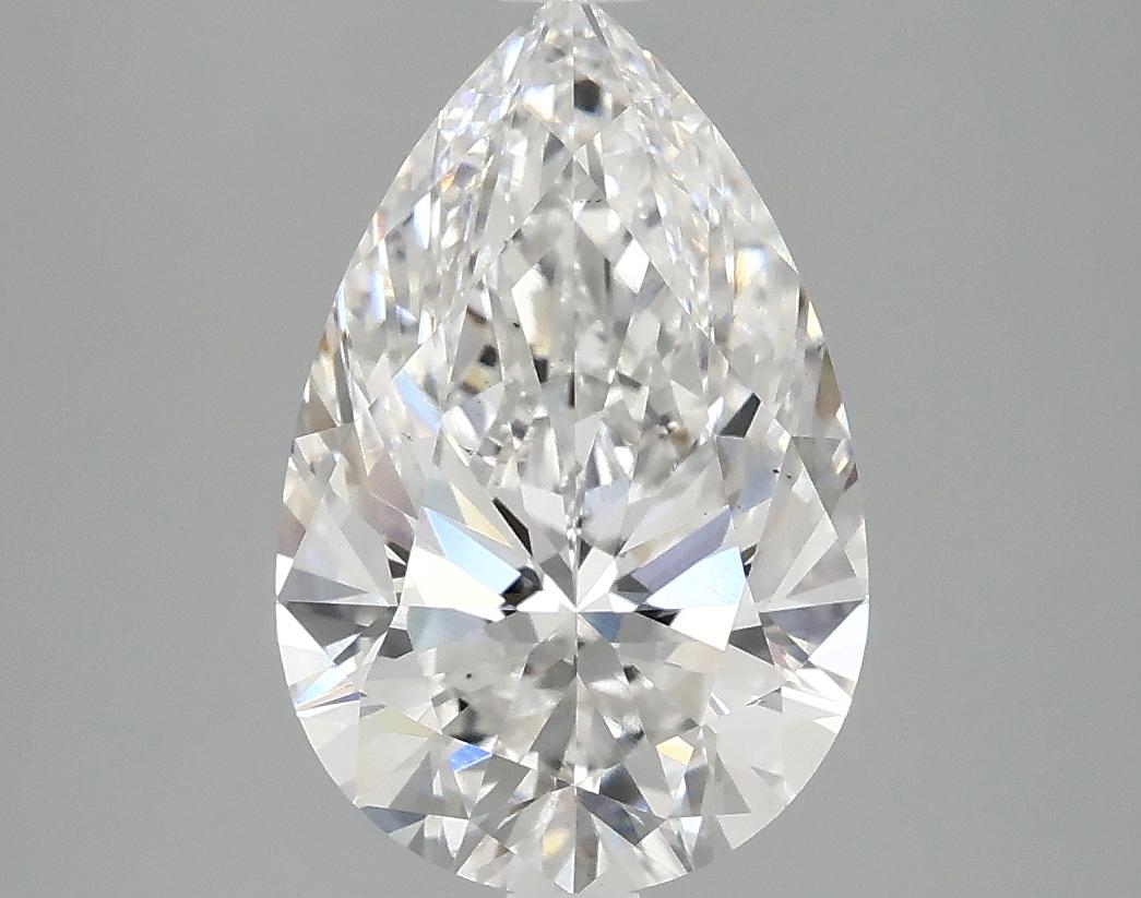 3.04 Carat Pear Shaped Excellent Cut VS2 IGI Certified Lab Grown Diamond