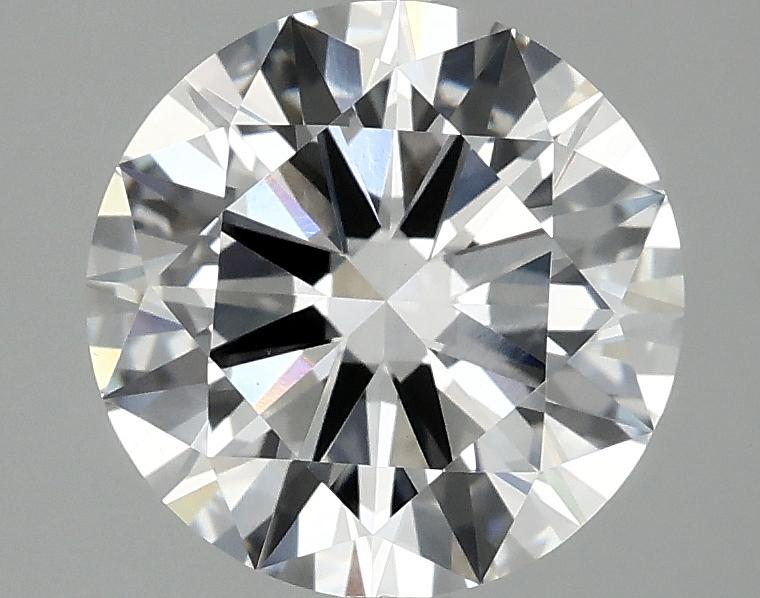 2.47 Carat Round Shaped Ideal Cut VVS2 IGI Certified Lab Grown Diamond