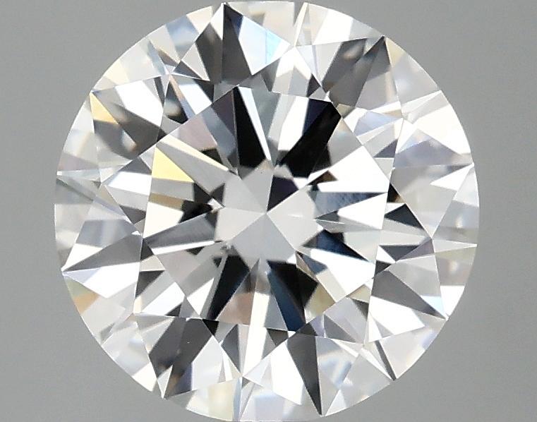 2.52 Carat Round Shaped Ideal Cut VVS2 IGI Certified Lab Grown Diamond