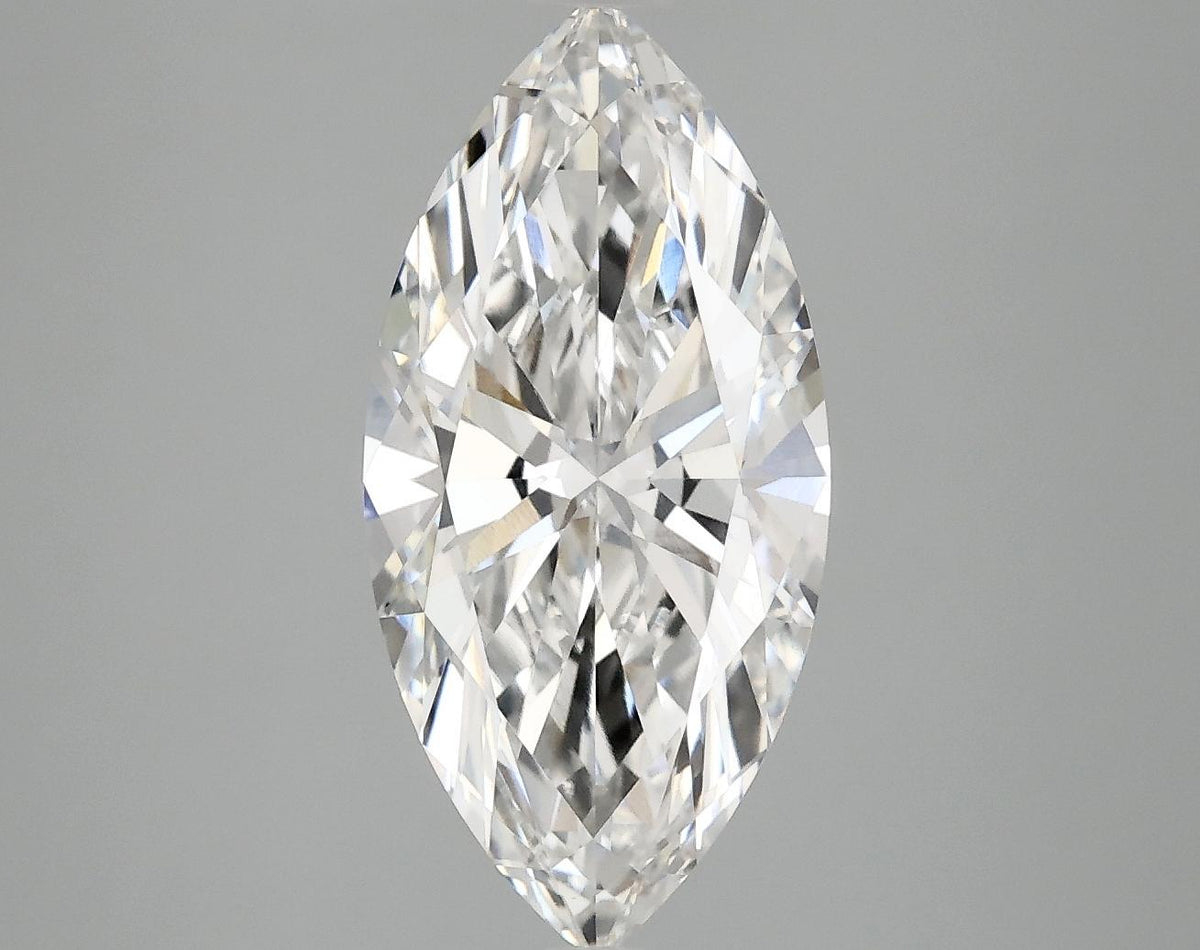 2.99 Carat Marquise Shaped Excellent Cut VVS2 IGI Certified Lab Grown Diamond