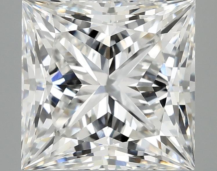 4.19 Carat Princess Shaped Ideal Cut VS1 IGI Certified Lab Grown Diamond