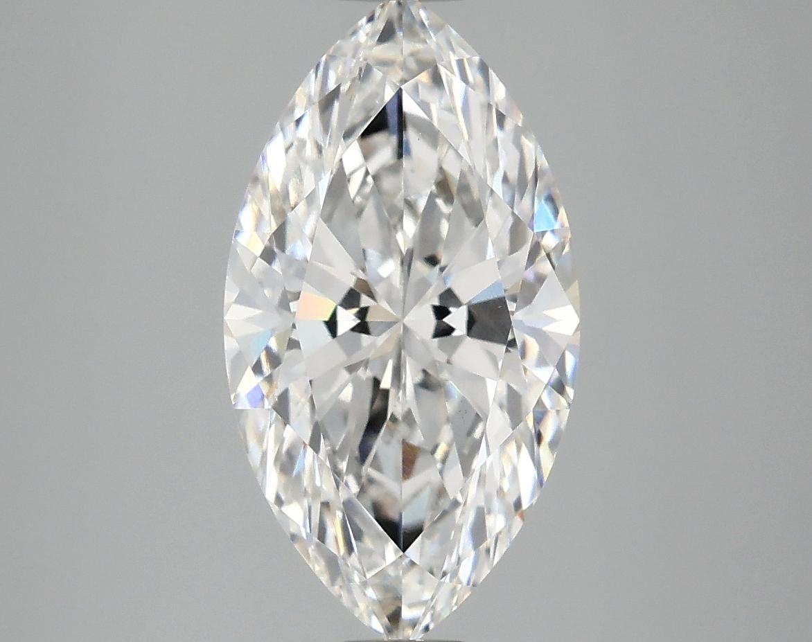 3.08 Carat Marquise Shaped Excellent Cut VS1 IGI Certified Lab Grown Diamond