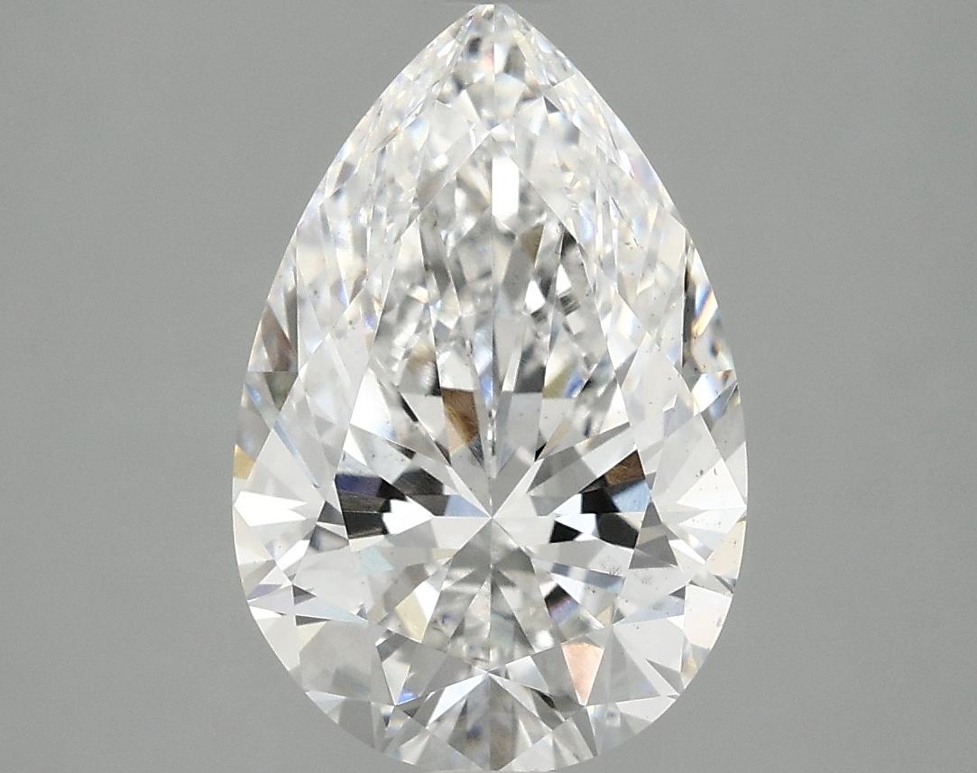 3.08 Carat Pear Shaped Excellent Cut VS2 IGI Certified Lab Grown Diamond