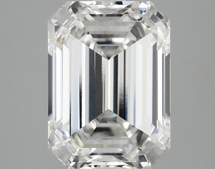 3.03 Carat Emerald Shaped Excellent Cut VVS2 IGI Certified Lab Grown Diamond