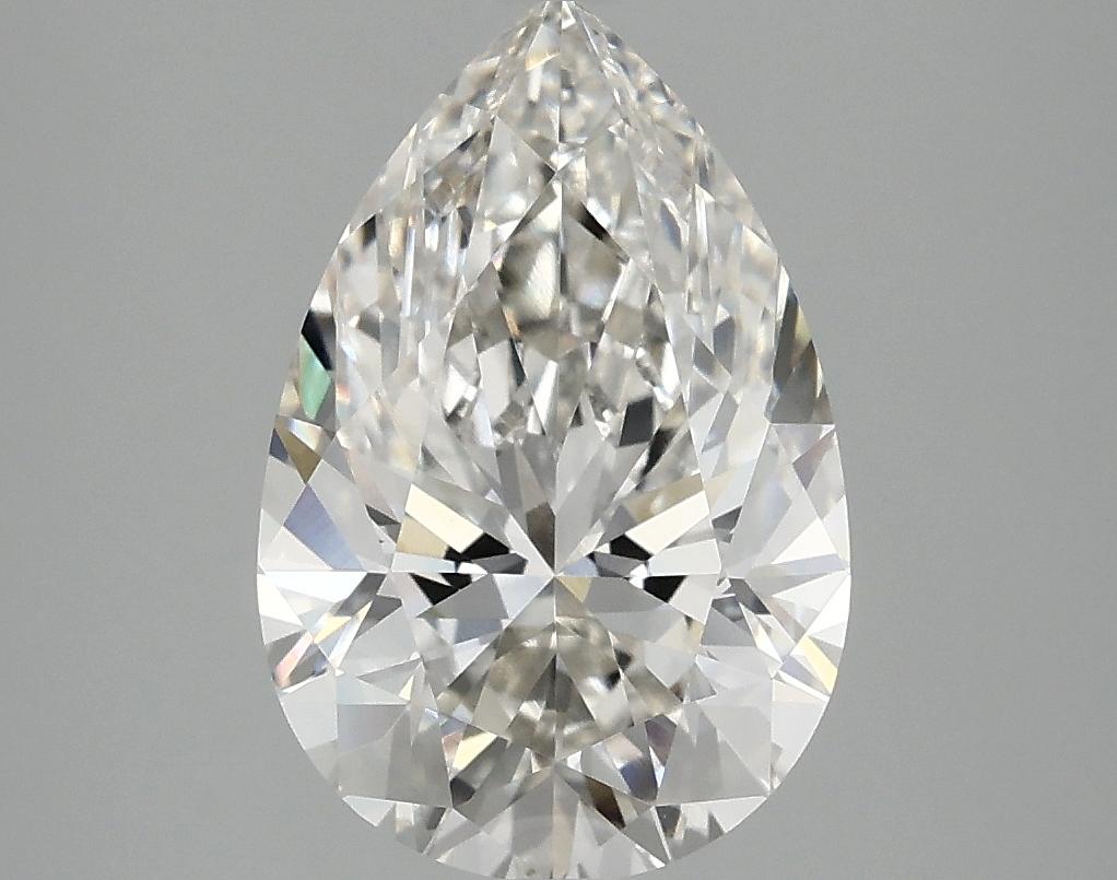 3.0 Carat Pear Shaped Excellent Cut VVS2 IGI Certified Lab Grown Diamond