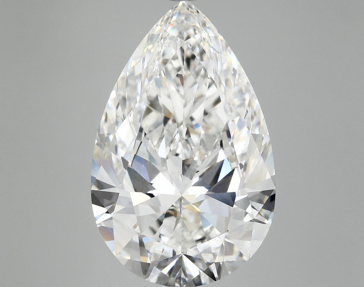 10.08 Carat Pear Shaped Ideal Cut VVS2 IGI Certified Lab Grown Diamond