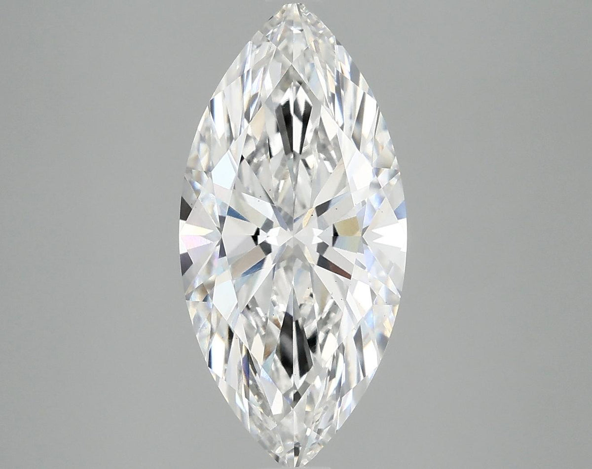 3.06 Carat Marquise Shaped Excellent Cut VS2 IGI Certified Lab Grown Diamond