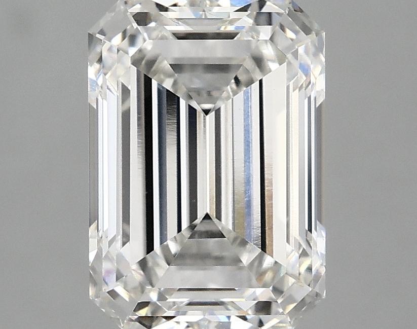 3.08 Carat Emerald Shaped Ideal Cut VS1 IGI Certified Lab Grown Diamond