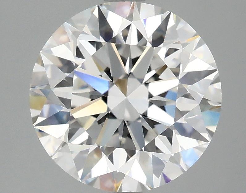3.06 Carat Round Shaped Excellent Cut VVS2 IGI Certified Lab Grown Diamond