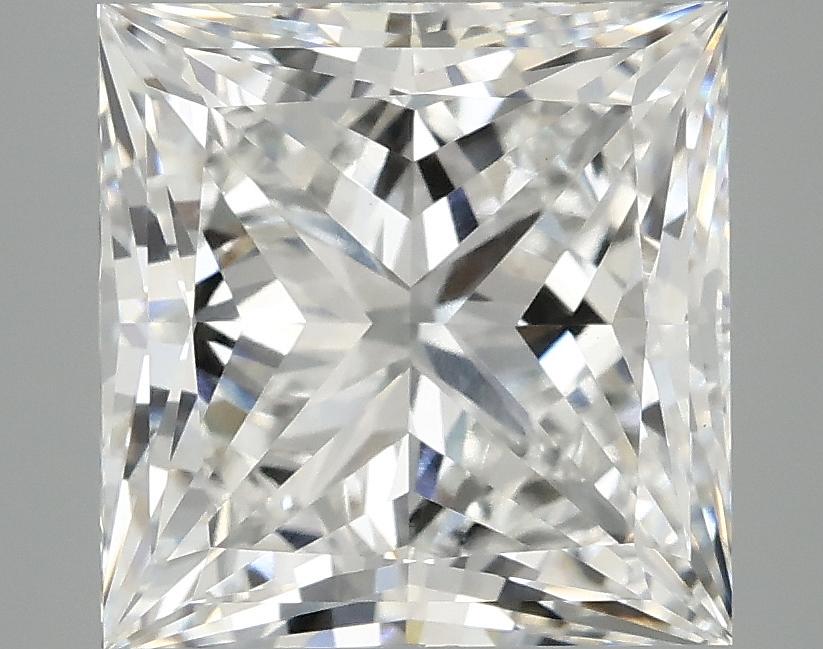 5.04 Carat Princess Shaped Ideal Cut VS1 IGI Certified Lab Grown Diamond