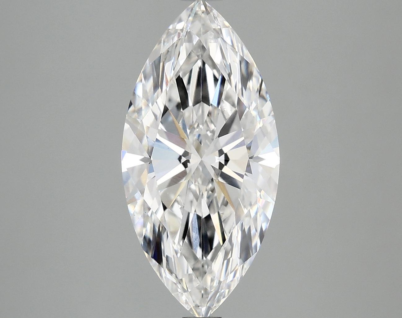 2.98 Carat Marquise Shaped Ideal Cut VS1 IGI Certified Lab Grown Diamond