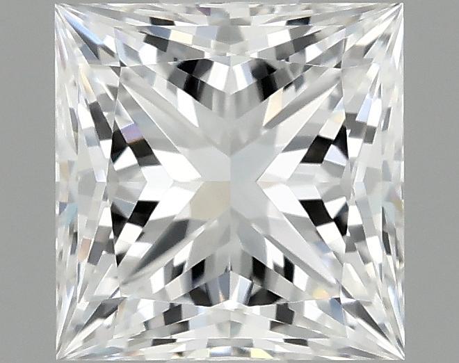 0.99 Carat Princess Shaped Ideal Cut VVS2 IGI Certified Lab Grown Diamond