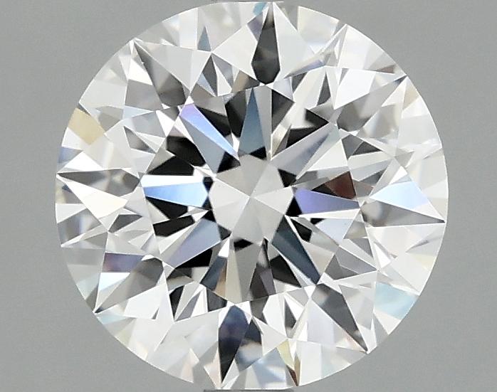 2.04 Carat Round Shaped Ideal Cut VVS2 IGI Certified Lab Grown Diamond