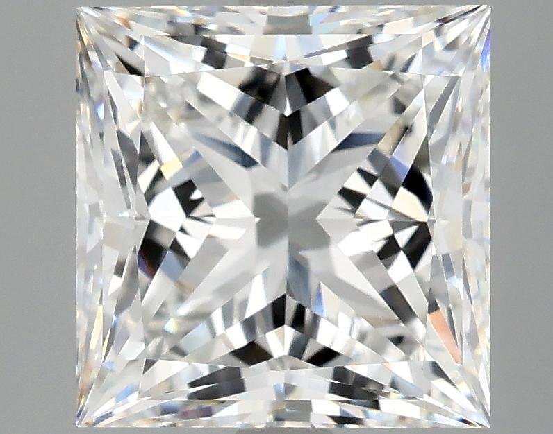4.23 Carat Princess Shaped Ideal Cut VVS2 IGI Certified Lab Grown Diamond