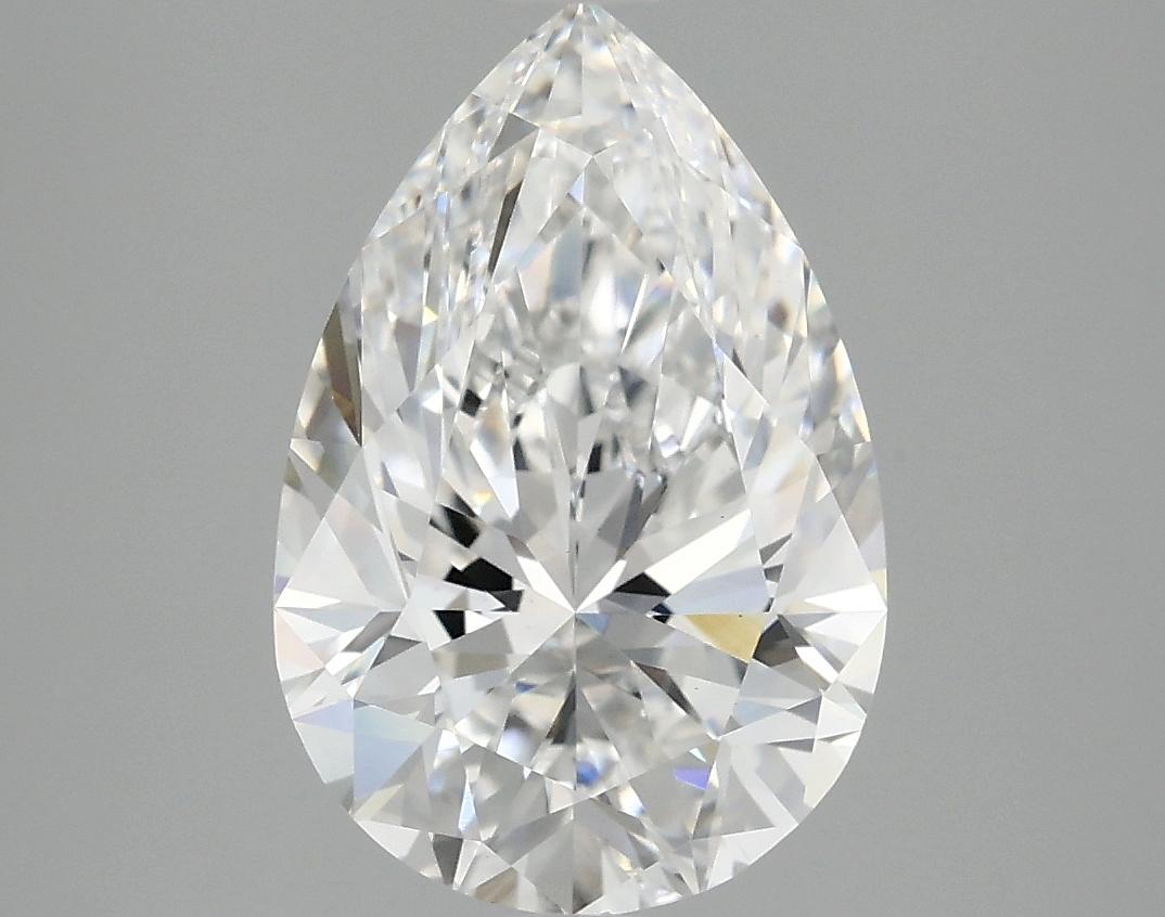 3.1 Carat Pear Shaped Excellent Cut VS2 IGI Certified Lab Grown Diamond