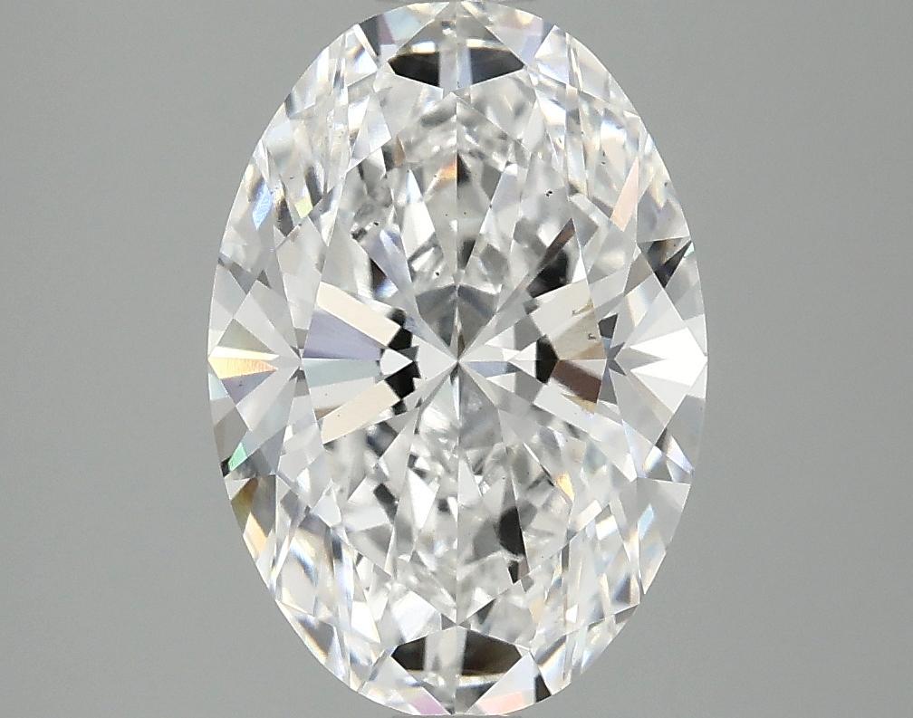 3.08 Carat Oval Shaped Ideal Cut VS2 IGI Certified Lab Grown Diamond