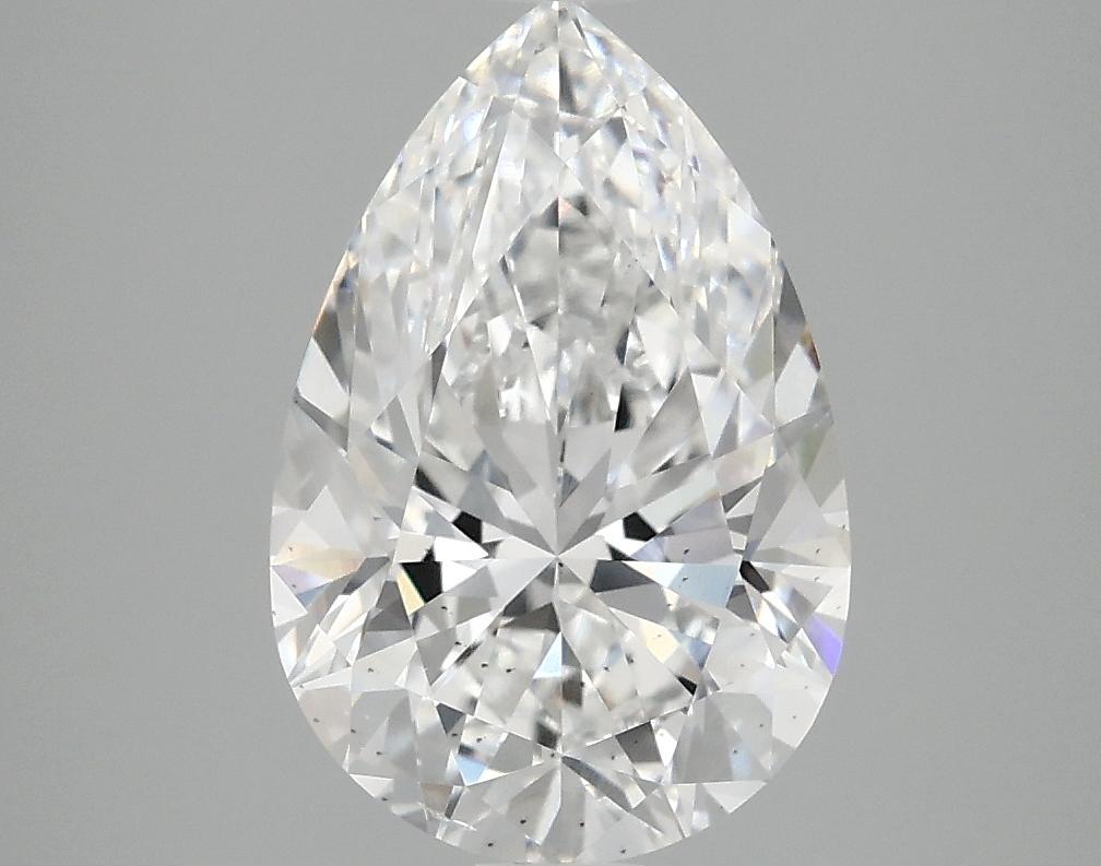 3.02 Carat Pear Shaped Excellent Cut SI1 IGI Certified Lab Grown Diamond
