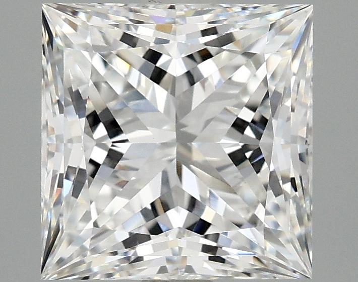 2.9 Carat Princess Shaped Ideal Cut VVS2 IGI Certified Lab Grown Diamond