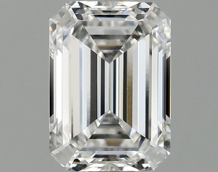 1.09 Carat Emerald Shaped Ideal Cut VVS2 IGI Certified Lab Grown Diamond