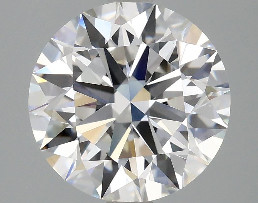 3.09 Carat Round Shaped Ideal Cut VVS2 IGI Certified Lab Grown Diamond