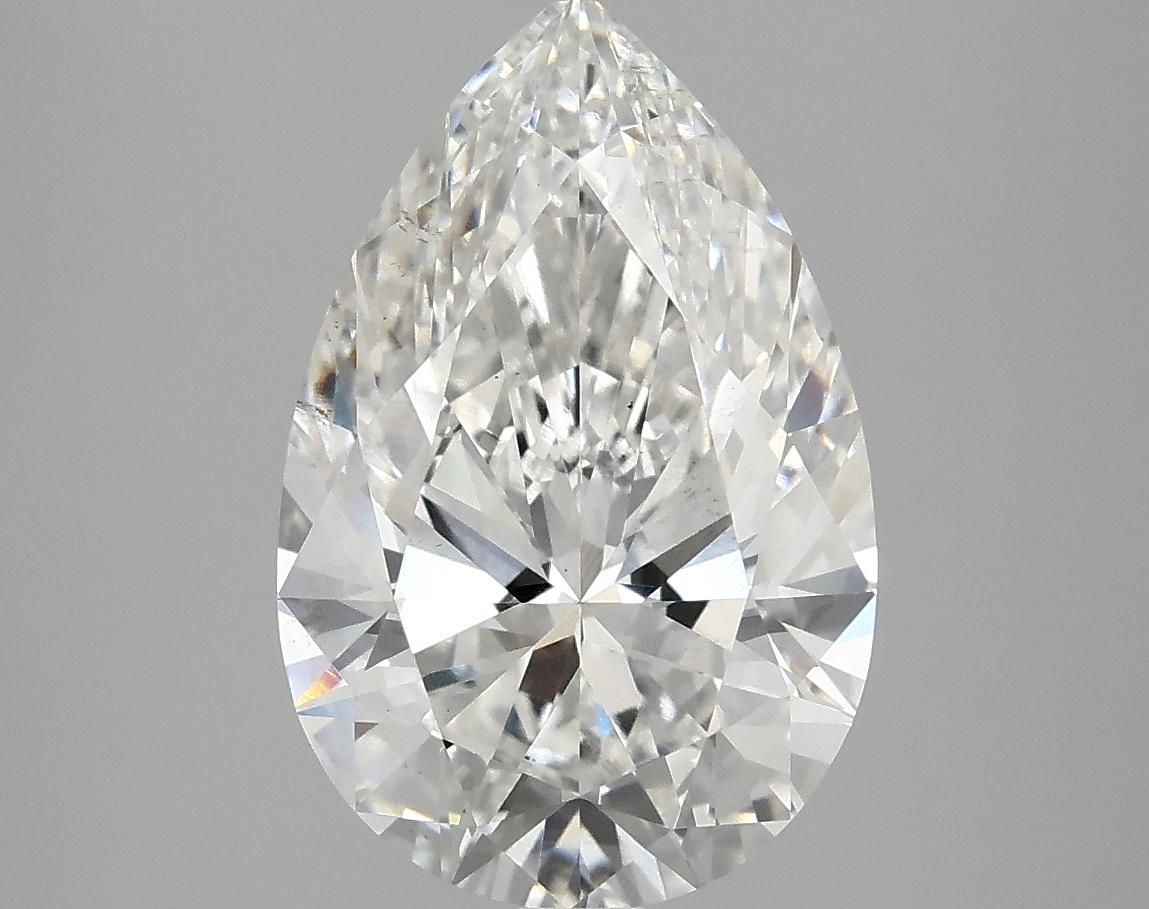 4.08 Carat Pear Shaped Ideal Cut VS2 IGI Certified Lab Grown Diamond