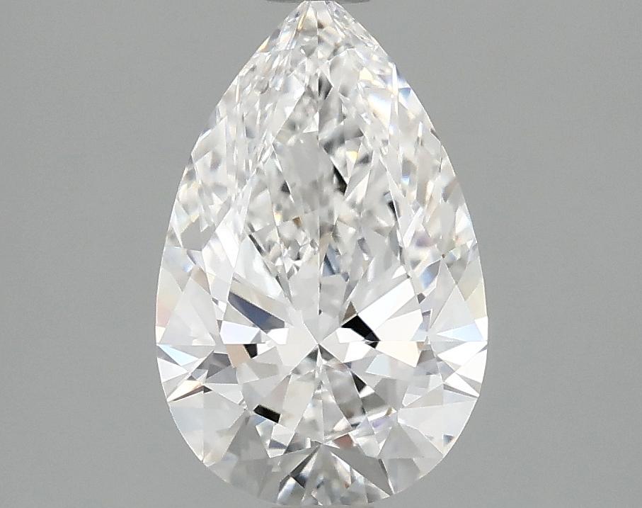 1.42 Carat Pear Shaped Ideal Cut VVS2 IGI Certified Lab Grown Diamond