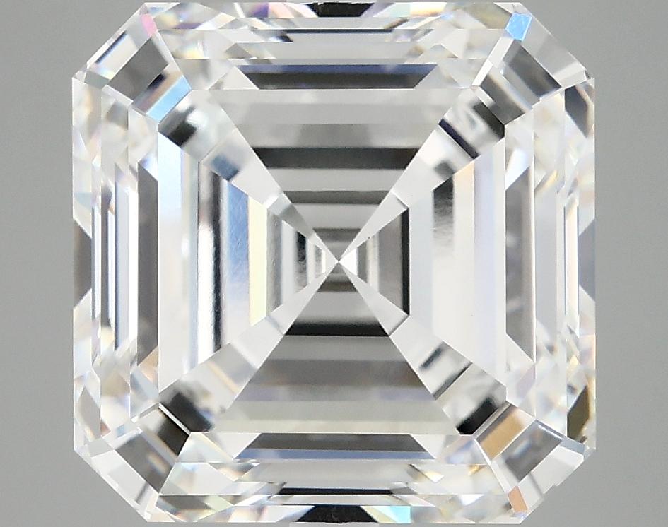 8.04 Carat Asscher Shaped Ideal Cut VVS2 IGI Certified Lab Grown Diamond