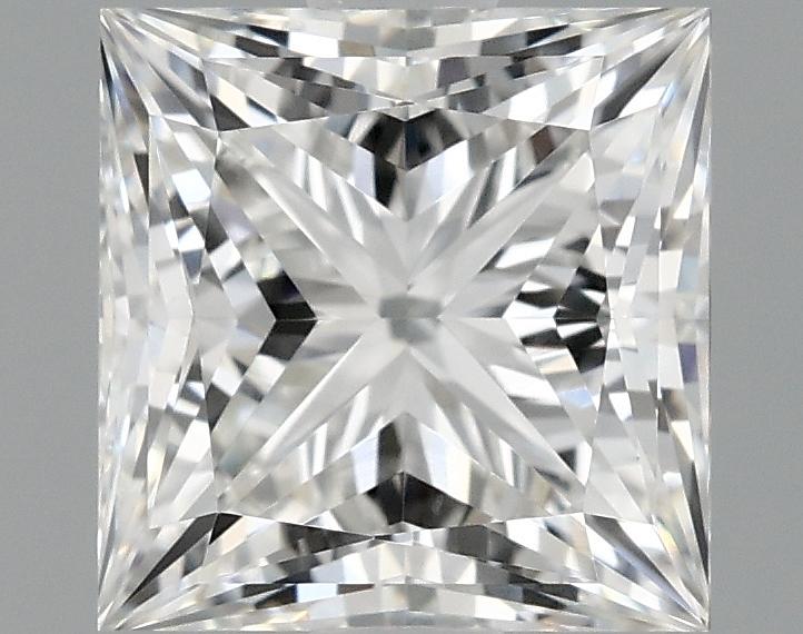 1.58 Carat Princess Shaped Ideal Cut VVS2 IGI Certified Lab Grown Diamond