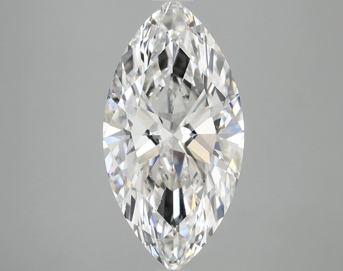 3.81 Carat Marquise Shaped Ideal Cut VS1 IGI Certified Lab Grown Diamond