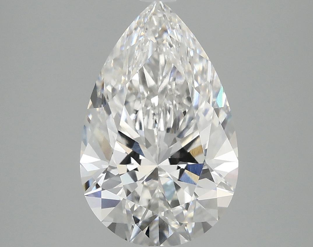 3.02 Carat Pear Shaped Ideal Cut VS1 IGI Certified Lab Grown Diamond