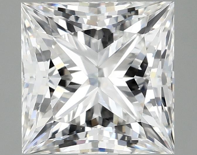 3.02 Carat Princess Shaped Ideal Cut VVS2 IGI Certified Lab Grown Diamond