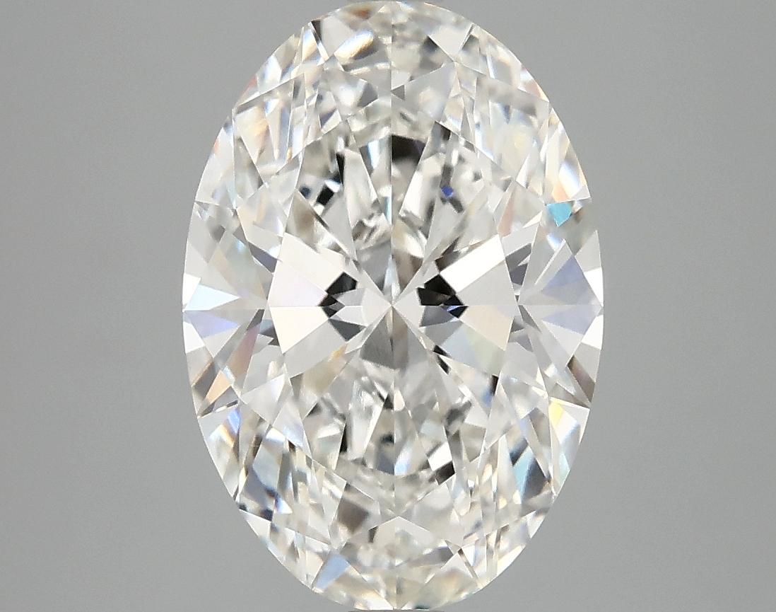 3.87 Carat Oval Shaped Ideal Cut VVS2 IGI Certified Lab Grown Diamond