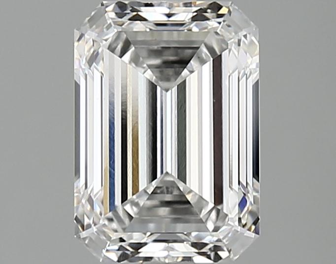 2.07 Carat Emerald Shaped Ideal Cut VVS2 IGI Certified Lab Grown Diamond