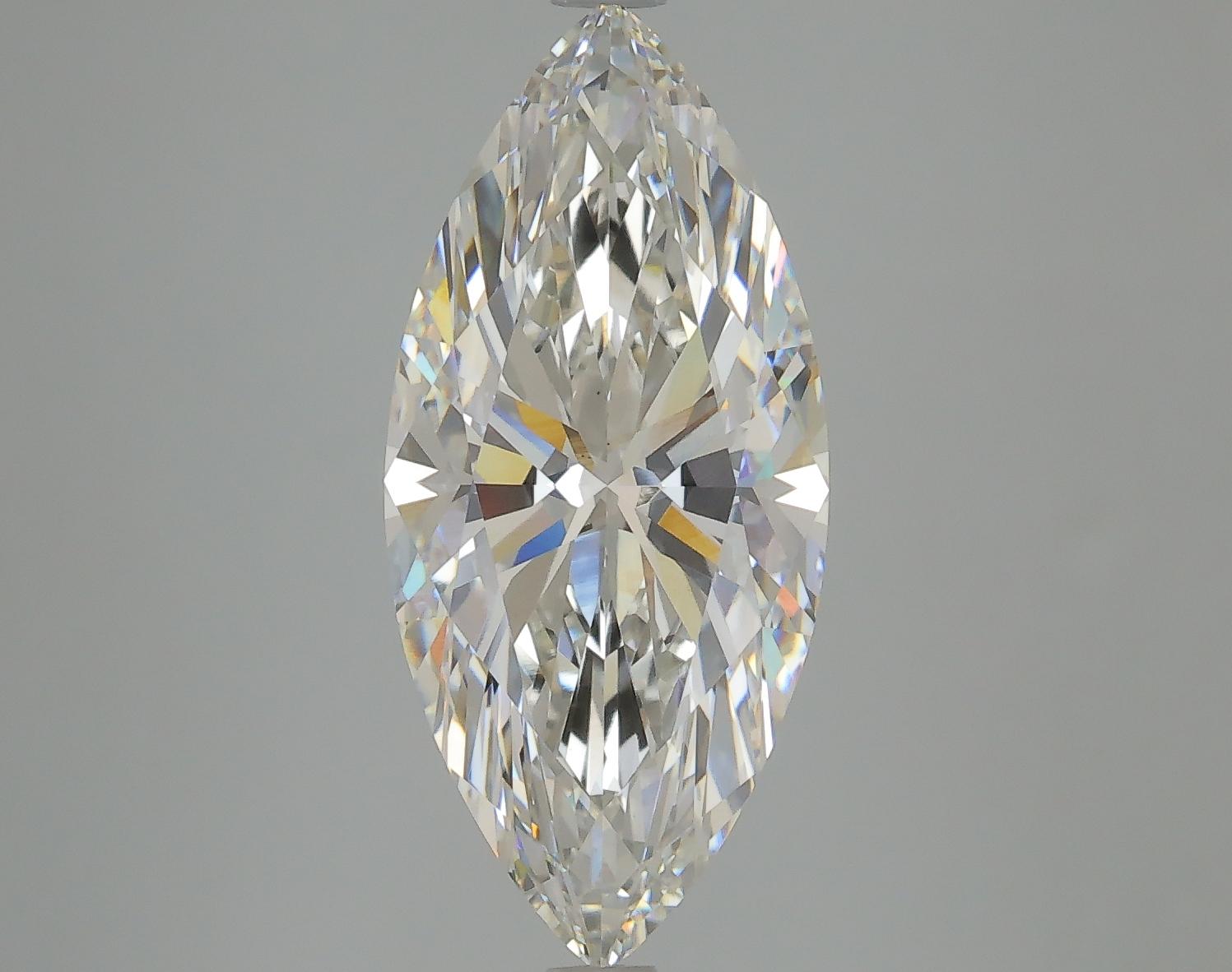 4.18 Carat Marquise Shaped Excellent Cut VS1 IGI Certified Lab Grown Diamond