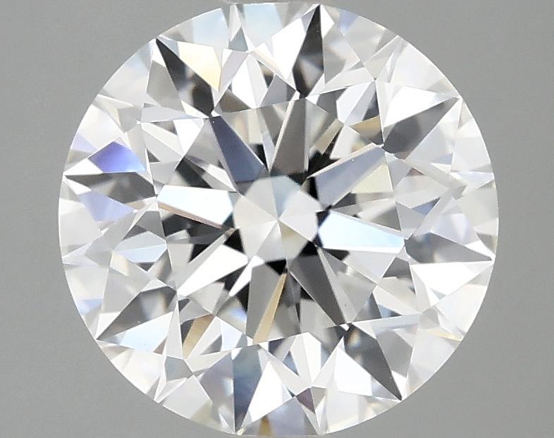 3.06 Carat Round Shaped Excellent Cut VVS2 IGI Certified Lab Grown Diamond